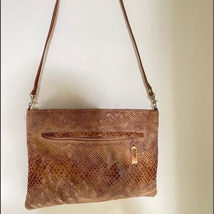 Genuine Snakeskin crocodile shoulder bag